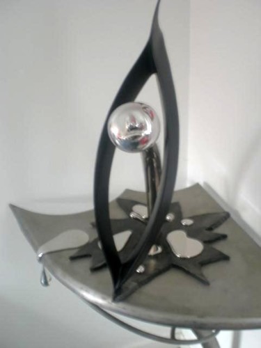 Sculpture intitulée "La Goutte" par Stephane Faity, Œuvre d'art originale