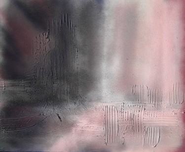 Peinture intitulée "Voile de fond" par Stephane Heckel, Œuvre d'art originale, Acrylique