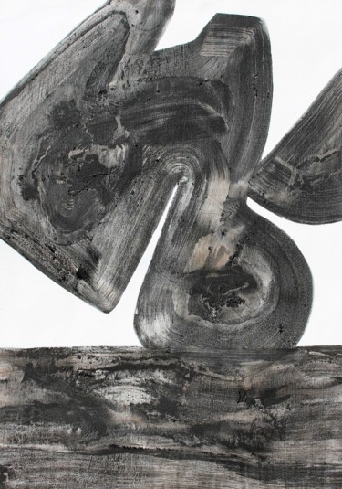 Картина под названием "SANS TITRE" - Stéphane Paillot, Подлинное произведение искусства, Акрил