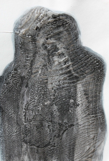 Картина под названием "sans titre 10" - Stéphane Paillot, Подлинное произведение искусства, Древесный уголь