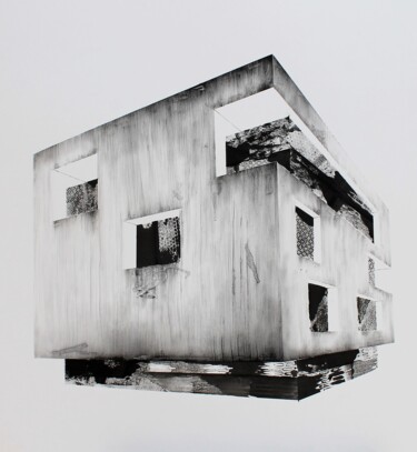 "sans titre 28" başlıklı Tablo Stéphane Paillot tarafından, Orijinal sanat, Mürekkep