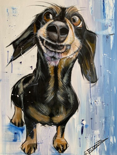 Zfroid Peinture intitulée "Zfroid" par Stephane Palazzotto, Œuvre d'art originale, Acrylique