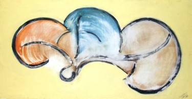 Peinture intitulée "d'une seule voix" par Stéphane Vanhove, Œuvre d'art originale