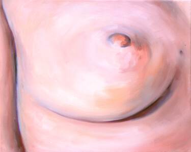 Картина под названием "No 1 (Busen)" - Stephanie Balih, Подлинное произведение искусства, Масло