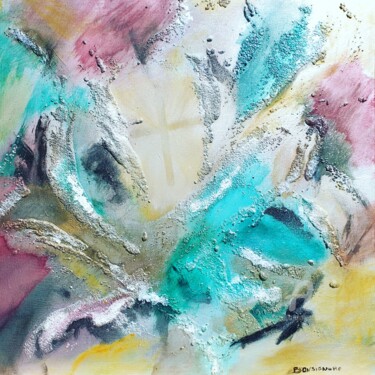 Painting titled "New born" by Stéphanie Bonsignore Montaggioni, Original Artwork, Acrylic