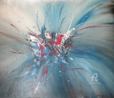 Painting titled "Paradoxe" by Stéphanie Bonsignore Montaggioni, Original Artwork, Acrylic
