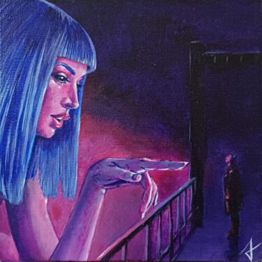 Painting titled "Blade Runner 2049" by Stephanie Criado, Original Artwork, Acrylic