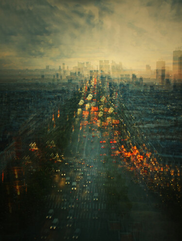 Фотография под названием "Another view of Par…" - Stephanie Jung, Подлинное произведение искусства, Манипулированная фотогра…