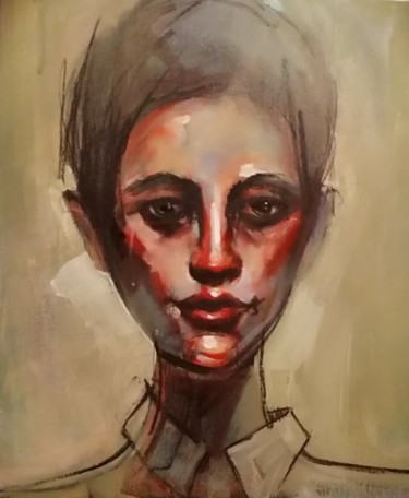 Peinture intitulée "Belle" par Stephanie Lavanan, Œuvre d'art originale, Acrylique