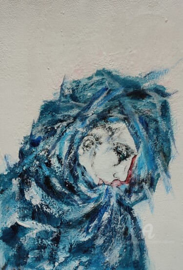 Peinture intitulée "Chrysalidee" par Stéphanie Mélusine, Œuvre d'art originale, Acrylique