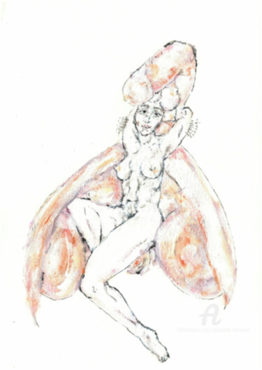 Peinture intitulée "amitoris 3" par Stéphanie Mélusine, Œuvre d'art originale, Acrylique