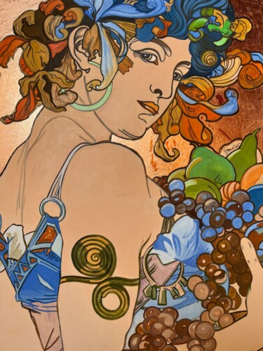 Pittura intitolato "Fruit" da Stephanie Tansini, Opera d'arte originale, Acrilico