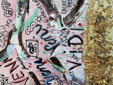 Vinividivici le parcourt Peinture intitulée "Vinividivici le par…" par Fannyshu, Œuvre d'art originale, Acrylique