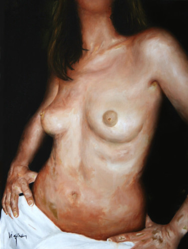 Картина под названием "Victimes d'une puls…" - Stéphanie Vignaux, Подлинное произведение искусства, Масло