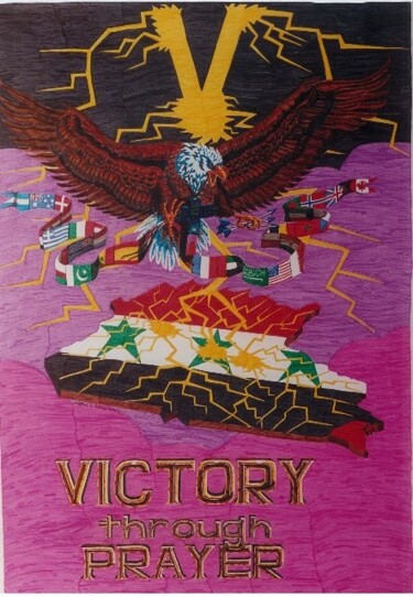 Painting titled "Victory Through Pra…" by Stephen J. Vattimo, Original Artwork, Oil