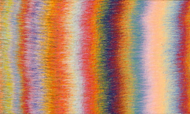 Malerei mit dem Titel ""Color Wave Study N…" von Stephen Mauldin, Original-Kunstwerk, Acryl