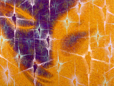Peinture intitulée ""Perception Nebula"" par Stephen Mauldin, Œuvre d'art originale, Acrylique