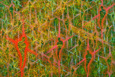 Painting titled ""String Theory: Sna…" by Stephen Mauldin, Original Artwork, Acrylic