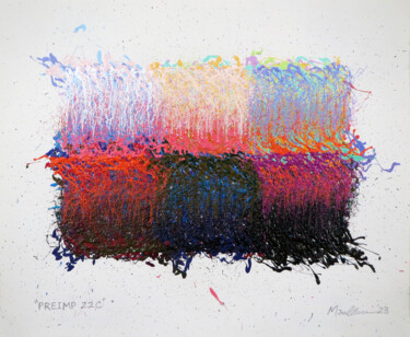 Painting titled ""PREIMP 22C"" by Stephen Mauldin, Original Artwork, Acrylic