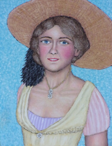 Pittura intitolato "Denise Orme" da Stephen Warde Anderson, Opera d'arte originale, Acrilico Montato su Altro pannello rigido