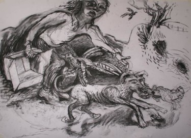 Drawing titled "Raw Drawing" by Stephen West, Original Artwork, Other