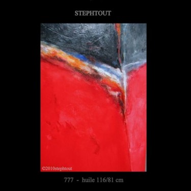 Peinture intitulée "777" par Stephtout, Œuvre d'art originale
