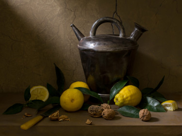 Fotografía titulada "Cantir et citrons" por Steve Drevet, Obra de arte original, Fotografía digital