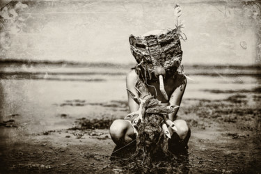 Fotografía titulada "Femme des lacs - 2" por Steve Drevet, Obra de arte original, Fotografía digital