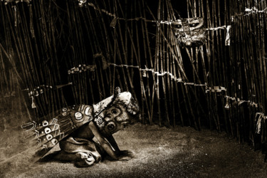 L'arène totémique - 5 Photographie intitulée "L'arène totémique -…" par Steve Drevet, Œuvre d'art originale, Photographie numérique