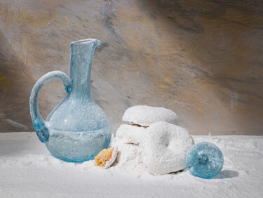 Fotografía titulada "Glaç i neu" por Steve Drevet, Obra de arte original, Fotografía digital