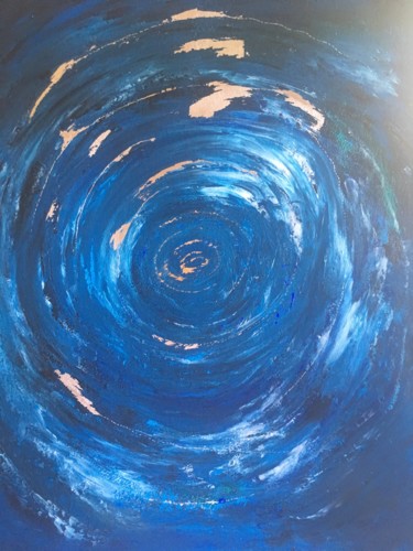 Painting titled "Storm #1" by Steve Lovegrove, Original Artwork, Acrylic