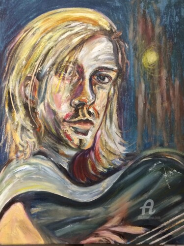 Painting titled "Icon" by Steve Phillips, Original Artwork, Oil