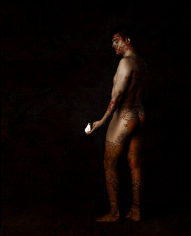 Arte digitale intitolato "Pentimento--The Myt…" da Steve Rasmussen, Opera d'arte originale, Fotografia manipolata