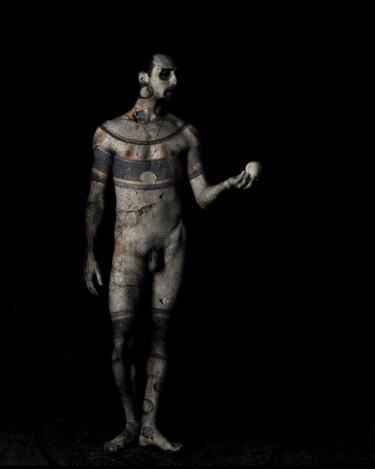Arte digital titulada "Pentimento--The Myt…" por Steve Rasmussen, Obra de arte original, Fotografía manipulada