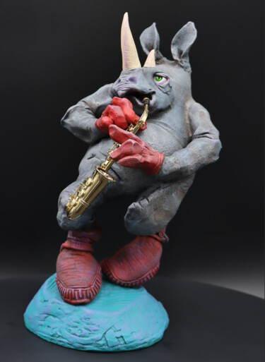 Skulptur mit dem Titel "Twinkle Toes of The…" von Steve Smeltzer, Original-Kunstwerk, Acryl