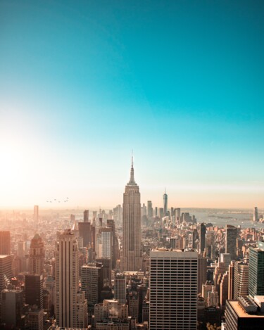 Картина под названием "Manhattan" - Steven M Etkind, Подлинное произведение искусства, Цифровая фотография