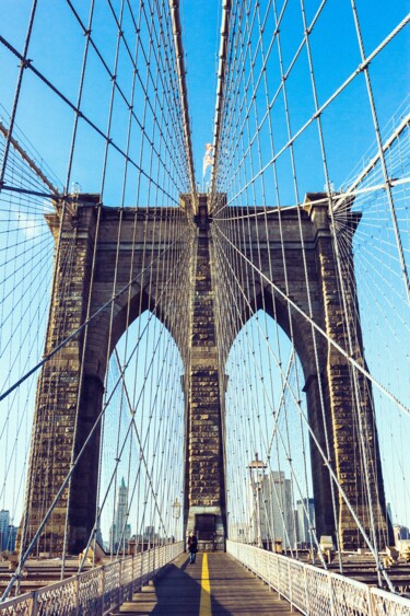 Pintura intitulada "Brooklyn Bridge" por Steven M Etkind, Obras de arte originais, Fotografia digital