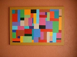 Painting titled "Colours part 2" by Steven Lilley, Original Artwork, Oil