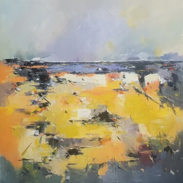 Schilderij getiteld "Landscape perspecti…" door Stewart Phillips, Origineel Kunstwerk, Olie