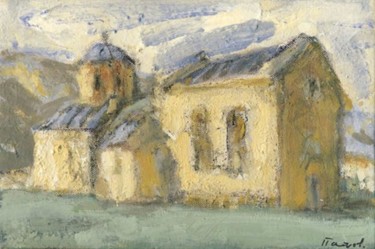 Painting titled "Stojan Pačov - Mona…" by Stojan Pačov, Original Artwork