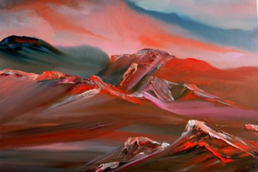 Schilderij getiteld "Tempest" door David Snider, Origineel Kunstwerk