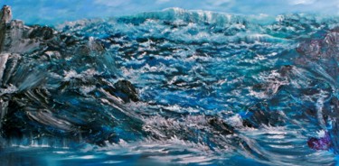 Painting titled "Atlantic" by David Snider, Original Artwork, Other