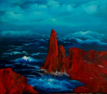 Painting titled "Squall" by David Snider, Original Artwork