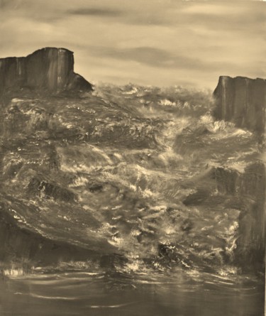 Painting titled "Kiernan Island" by David Snider, Original Artwork