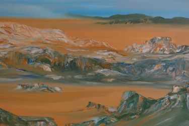 Painting titled "Open Range" by David Snider, Original Artwork, Oil