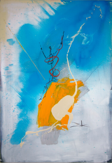 Malerei mit dem Titel "June - Freedom and…" von Stoyan Zikov, Original-Kunstwerk, Öl