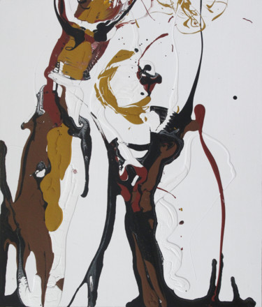 Pintura intitulada "Nude—117" por Alexander Stotsky, Obras de arte originais, Acrílico