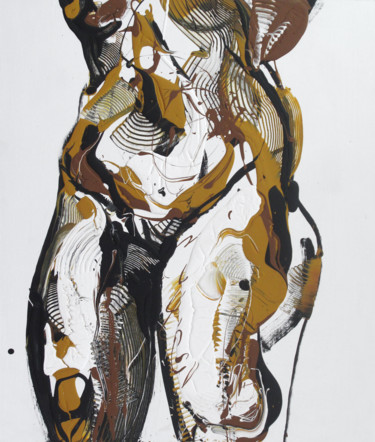 Pintura intitulada "Nude—118" por Alexander Stotsky, Obras de arte originais, Acrílico