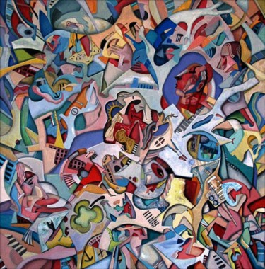 Картина под названием ""Срез мозга" ( The…" - Alexander Stotsky, Подлинное произведение искусства, Масло