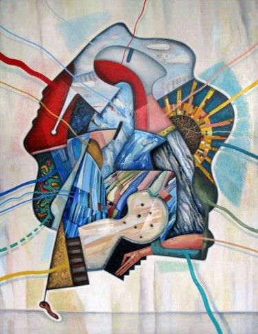 Картина под названием ""Дева" (Virgin)" - Alexander Stotsky, Подлинное произведение искусства, Масло